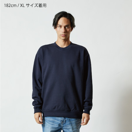 クルーネック スウェット(裏パイル)
